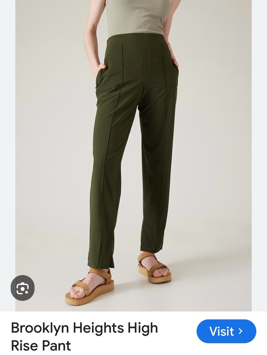 Athleta Pants - Athleta Brooklyn Heights Pants Olive